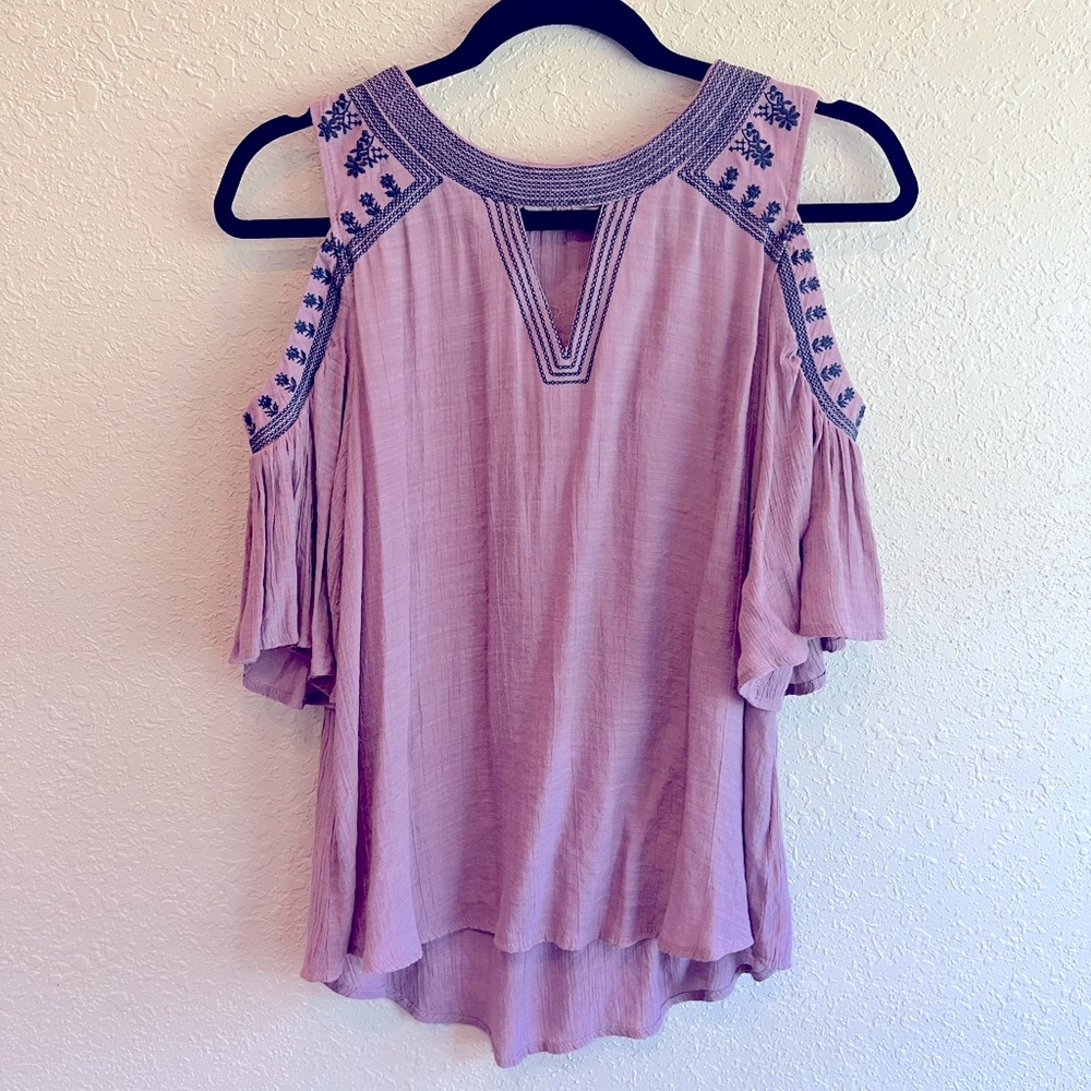 Lavender Blouse